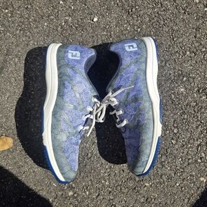 FootJoy FJ Leisure Superflex Womens Size 7 M Shoes Blue Spikeless Golf Shoes